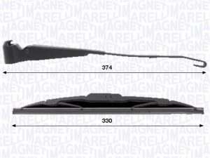 Set stergatoare curatare parbriz MAGNETI MARELLI 000723180436 – FORD | AutoRival