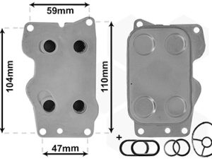 Radiator ulei motor VAN WEZEL 09013701 – FORD | AutoRival