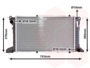 Radiator racire motor VAN WEZEL 18002204 – FORD | AutoRival