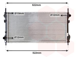 Radiator racire motor VAN WEZEL 18002318 – FORD | AutoRival