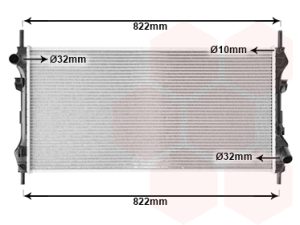 Radiator racire motor VAN WEZEL 18002320 – FORD | AutoRival