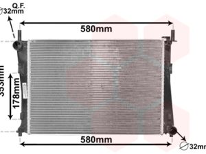 Radiator racire motor VAN WEZEL 18002325 – FORD | AutoRival