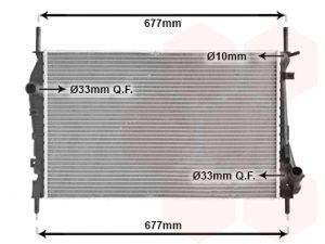 Radiator racire motor VAN WEZEL 18002337 – FORD | AutoRival