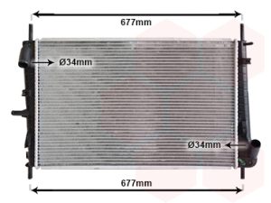 Radiator racire motor VAN WEZEL 18002338 – FORD | AutoRival