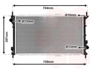 Radiator racire motor VAN WEZEL 18002381 – FORD | AutoRival