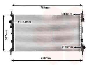 Radiator racire motor VAN WEZEL 18002382 – FORD | AutoRival