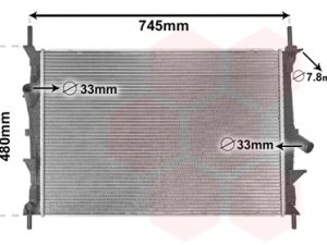 Radiator racire motor VAN WEZEL 18002589 – FORD | AutoRival