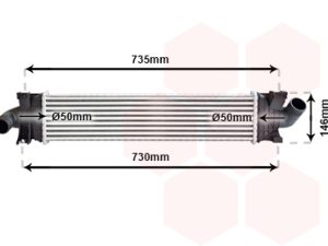 Intercooler compresor VAN WEZEL 18004366 – FORD | AutoRival