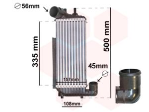 Intercooler compresor VAN WEZEL 18004471 – FORD | AutoRival