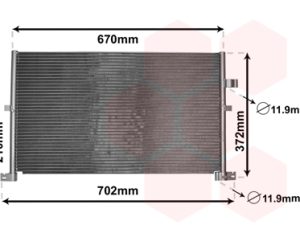 Condensator climatizare VAN WEZEL 18005334 – FORD | AutoRival