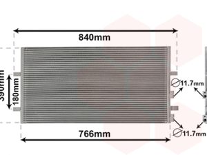 Condensator climatizare VAN WEZEL 18005407 – FORD | AutoRival