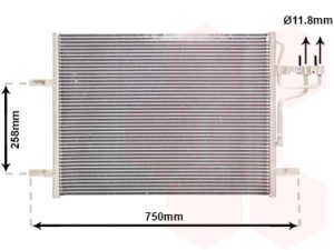 Condensator climatizare VAN WEZEL 18005483 – FORD | AutoRival