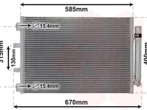 Condensator climatizare VAN WEZEL 18005487 – FORD | AutoRival