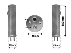 Uscator aer conditionat VAN WEZEL 1800D584 – FORD | AutoRival