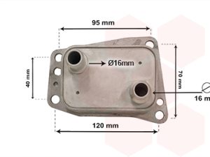 Radiator ulei motor VAN WEZEL 18013719 – FORD | AutoRival