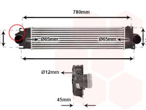 Intercooler compresor VAN WEZEL 18014711 – FORD | AutoRival