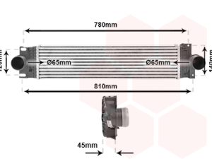 Intercooler compresor VAN WEZEL 18014713 – FORD | AutoRival