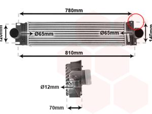 Intercooler compresor VAN WEZEL 18014714 – FORD | AutoRival
