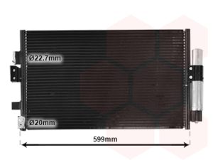 Condensator climatizare VAN WEZEL 18015716 – FORD | AutoRival