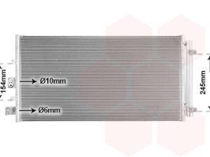 Condensator climatizare VAN WEZEL 18015719 – FORD | AutoRival