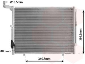 Condensator climatizare VAN WEZEL 18015722 – FORD | AutoRival