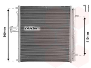 Condensator climatizare VAN WEZEL 18015731 – FORD | AutoRival