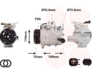 Compresor climatizare VAN WEZEL 1801K702 – FORD | AutoRival
