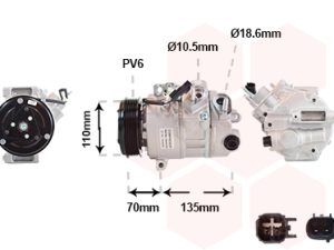 Compresor climatizare VAN WEZEL 1801K705 – FORD | AutoRival