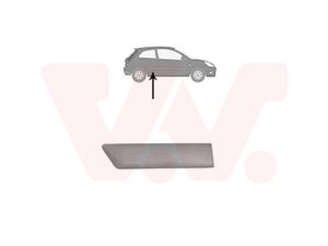 Elemente decorative / protectie panou lateral VAN WEZEL 1806410 – FORD | AutoRival