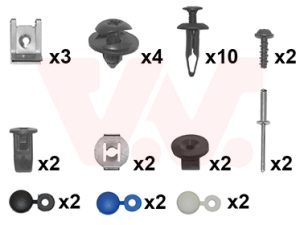 Set montaj bara protectie VAN WEZEL 1808794 – FORD | AutoRival