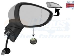 Oglinda exterioara VAN WEZEL 1808828 – FORD | AutoRival