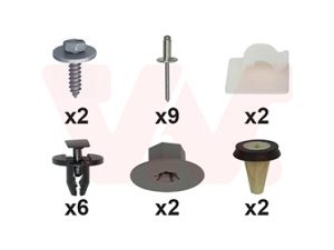 Set montaj bara protectie VAN WEZEL 1809793 – FORD | AutoRival