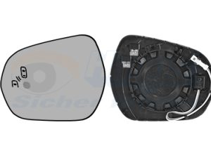 Sticla oglinda oglinda retrovizoare exterioara VAN WEZEL 1809837 – FORD | AutoRival