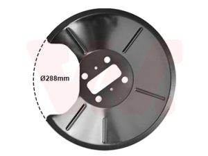 Protectie stropire disc frana VAN WEZEL 1825372 – FORD | AutoRival
