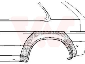 Panou lateral VAN WEZEL 1837145 – FORD | AutoRival