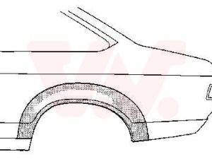 Panou lateral VAN WEZEL 1851.46 – FORD | AutoRival