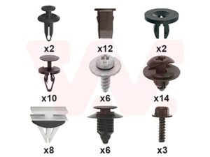 Set montaj bara protectie VAN WEZEL 1853794 – FORD | AutoRival