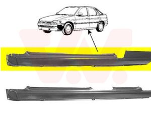 Placa de prag VAN WEZEL 1854101 – FORD | AutoRival