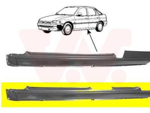 Placa de prag VAN WEZEL 1854103 – FORD | AutoRival