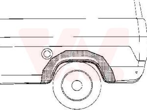 Panou lateral VAN WEZEL 1890146 – FORD | AutoRival