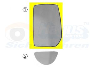 Sticla oglinda oglinda retrovizoare exterioara VAN WEZEL 1898838 – FORD | AutoRival