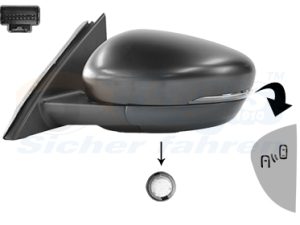 Oglinda exterioara VAN WEZEL 1908827 – FORD | AutoRival