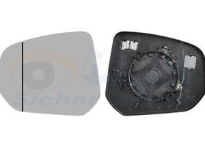 Sticla oglinda oglinda retrovizoare exterioara VAN WEZEL 1930837 – FORD | AutoRival