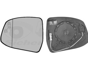 Sticla oglinda oglinda retrovizoare exterioara VAN WEZEL 1945835 – FORD | AutoRival