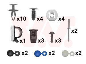 Set montaj bara protectie VAN WEZEL 1947794 – FORD | AutoRival