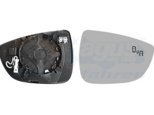 Sticla oglinda oglinda retrovizoare exterioara VAN WEZEL 1949836 – FORD | AutoRival