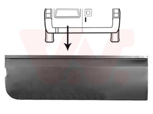 Portiera spate VAN WEZEL 1985149 – FORD | AutoRival