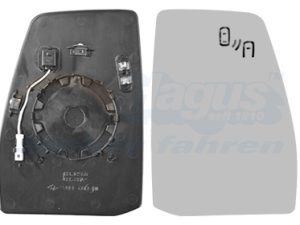 Sticla oglinda oglinda retrovizoare exterioara VAN WEZEL 1989836 – FORD | AutoRival