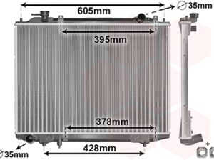 Radiator racire motor VAN WEZEL 27002171 – FORD | AutoRival