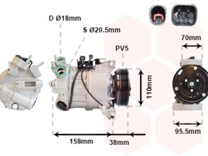 Compresor climatizare VAN WEZEL 5900K143 – FORD | AutoRival